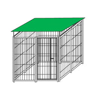 Box recinzione 2x2 metri coperto con zincatura a caldo per stoccaggio bombole