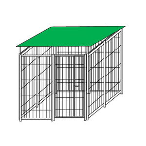 Box recinzione 2x2 metri coperto con zincatura a caldo per stoccaggio bombole