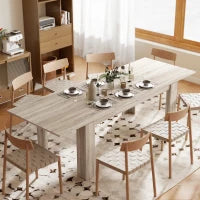 Tavolo da pranzo estendibile, da 180 a 260 cm, per 6-10 persone, in legno