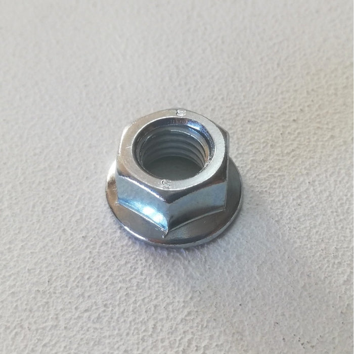 M 12 chiave 18 - 50pz dado esagonale flangiato zincato passo grosso