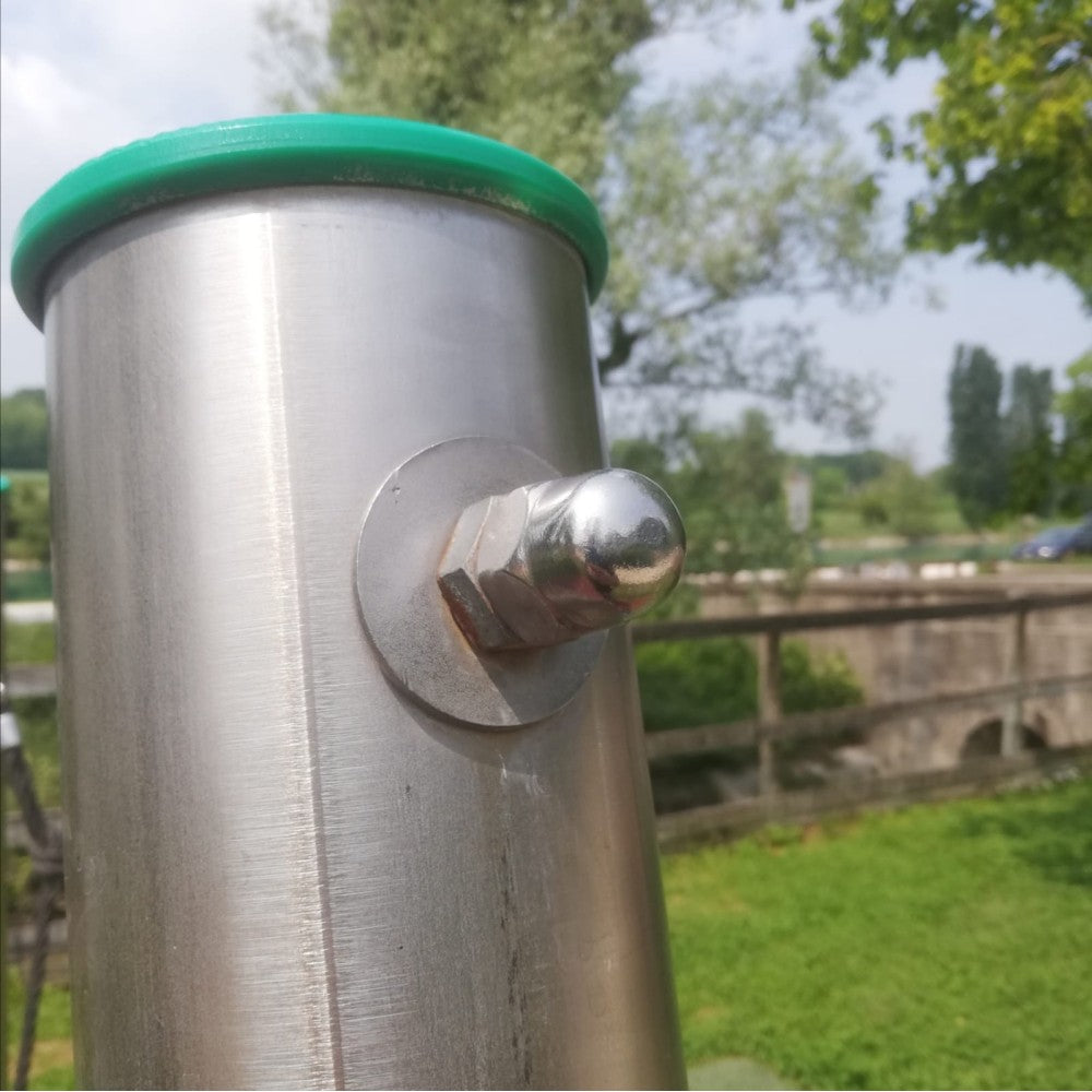 M 12 chiave 19 - 25pz dado esagonale cieco zincato passo grosso