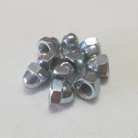 M 14 chiave 22 - 10pz dado esagonale cieco zincato passo grosso