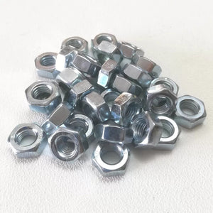 M 18 chiave 27 - 100pz dado esagonale zincato passo grosso