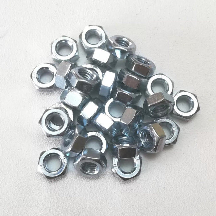 M 20 chiave 30 - 100pz dado esagonale zincato passo grosso