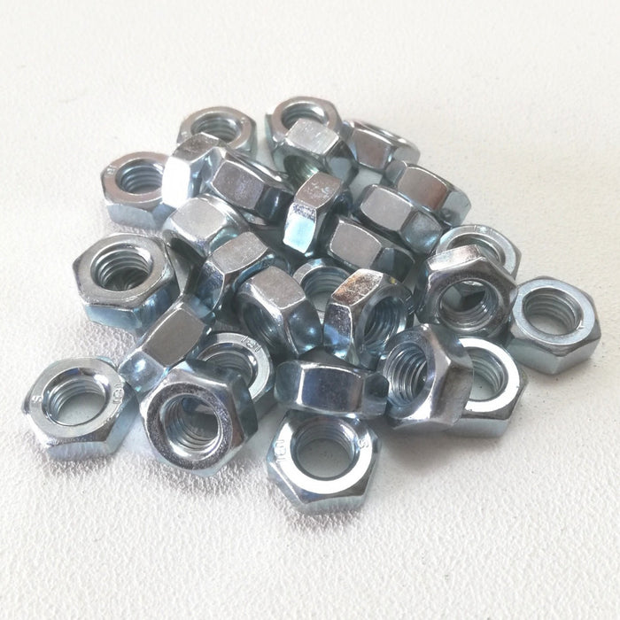 M 22 chiave 32 - 50pz dado esagonale zincato passo grosso