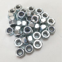 M 6 chiave 10 - 500pz dado esagonale autobloccante zincato passo grosso