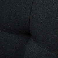 Divano Letto 3 Posti Reclinabile con Rivestimento Effetto Lino e Tavolino a Ribalta, Grigio