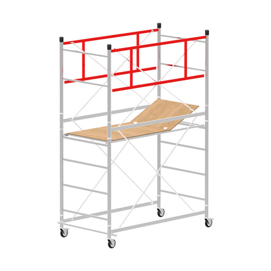 Trabattello M4 LUX base normale Altezza lavoro 3,9 metri