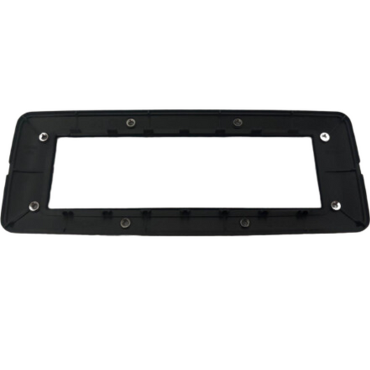 Placca vimar 20687 7 moduli in metallo serie eikon finitura metallo verniciato *** colore champagne, confezione 1