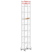 Trabattello M4 LUX base estraibile Altezza lavoro 10,85 metri