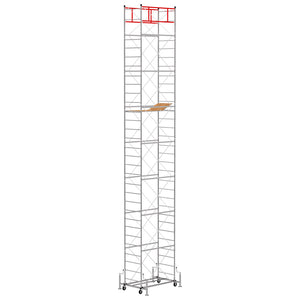 Trabattello M4 LUX base estraibile Altezza lavoro 10,85 metri