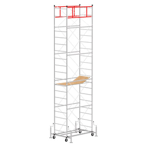 Trabattello M4 LUX base estraibile Altezza lavoro 7,35 metri