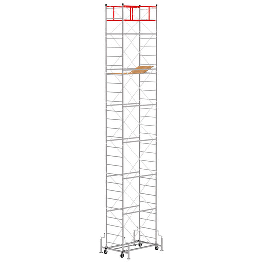 Trabattello M4 LUX base estraibile Altezza lavoro 9,70 metri