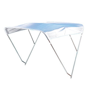 Capottina parasole luxury sombrero acciaio inox aisi 316 telo bianco