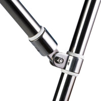 Capottina parasole luxury sombrero acciaio inox aisi 316 telo bianco