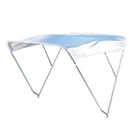 Capottina parasole luxury sombrero acciaio inox aisi 316 telo bianco