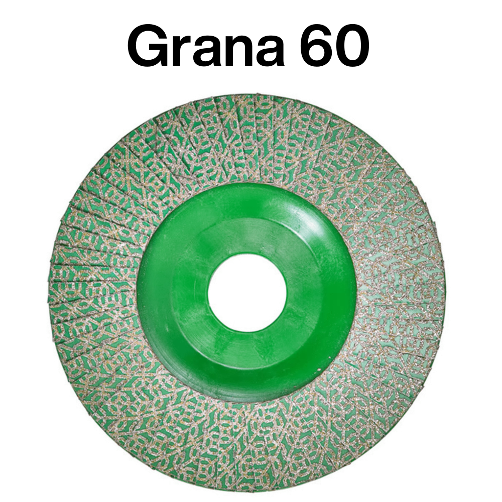 Disco diamantato lamellare diametro 115mm sgrossatura bordi piastrelle *** formato grana 60gr., confezione 1