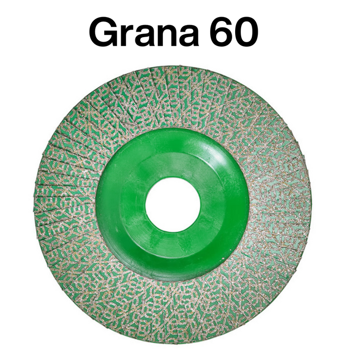 Disco diamantato lamellare diametro 115mm sgrossatura bordi piastrelle *** formato grana 60gr., confezione 1