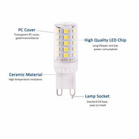 Lampadina led g9 4w 400 lumen dimmerabile optonica, compatta e efficiente *** temperatura colore lampada 6000k bianco...