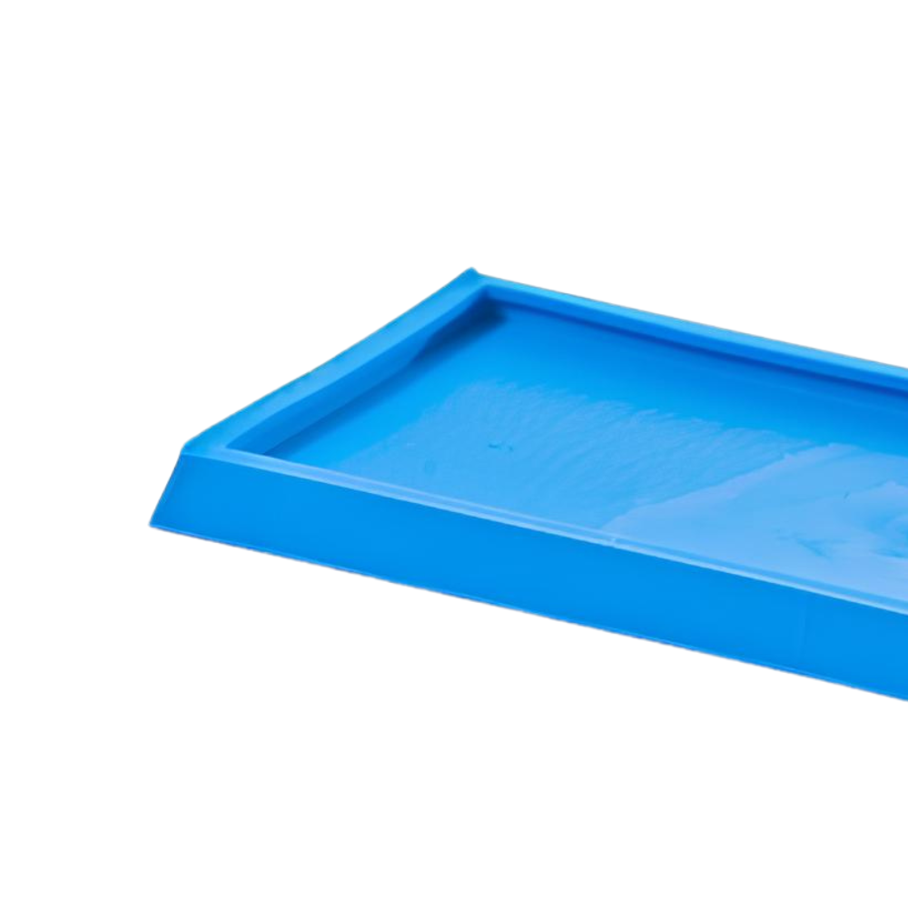 Ricambio spatola gomma azzurrina 95x245 mm riempimento fughe rivestimenti