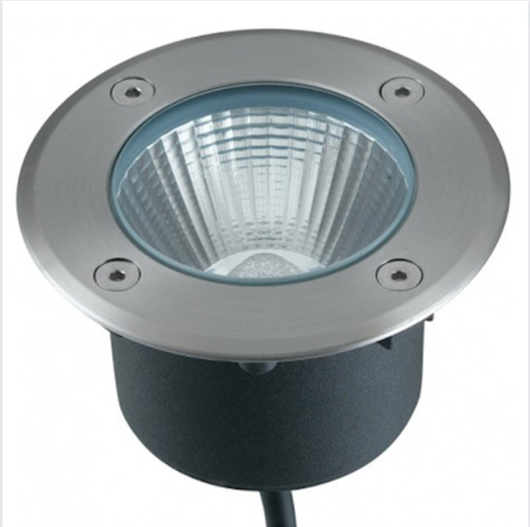 Proiettore led incasso rotondo calpestabile 8w luce naturale 4000k