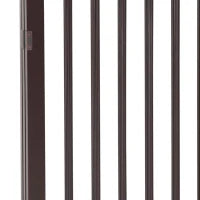 Cancellino Portatile da 3 Sezioni per Cani e Animali Domestici Divisorio di Sicurezza Pieghevole, 160x1.2x76 cm, Marrone