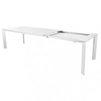 Tavolo Alluminio Bianco Sacramento 215/280X100 Cm