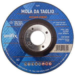 Disco da taglio top per materiali pieni acciaio ferro tubi e profilati *** misura Ø 115 x 2,5 x 22 mm, confezione 1