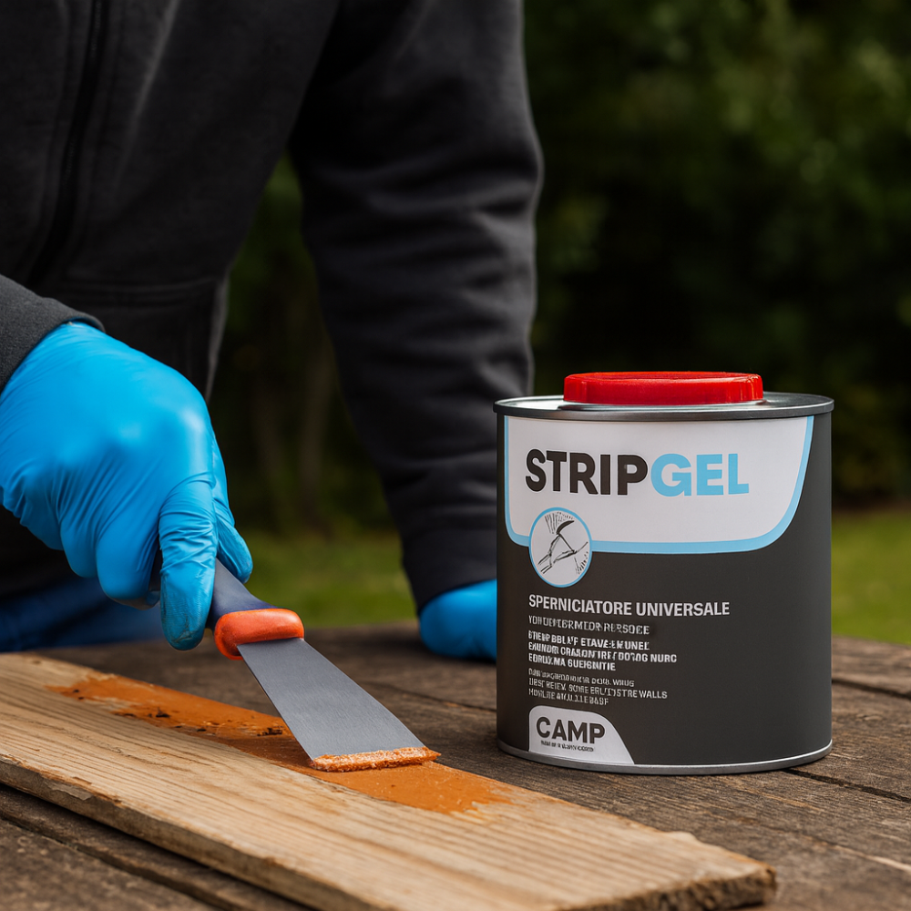 Stripgel sverniciatore in gel esente da clorurati per ferro legno e muro 750 ml