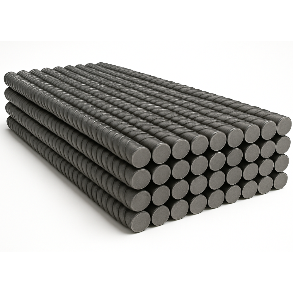 Tondino ferro zigrinato 1,2 m barra armatura cemento edilizia pezzi 40 *** misura Ø 14 mm, confezione 1