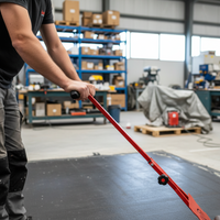 Rullo pressaguaina manico doppia impugnatura altezza regolabile