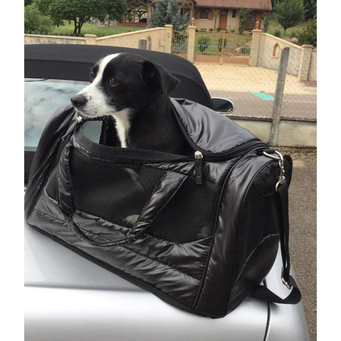 Zu e lu borsa trasportino animali da viaggio melinda large 9 kg