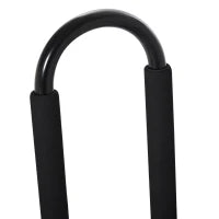 Set 2 Staffe Porta Kayak con Attacco Universale per Portapacchi Adatte per Canoe e Paddleboard, Nero, 46x16.5x47cm