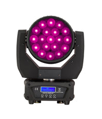 Mac Aura A Led Beam Wash Zoom Reflex Testa Mobile 19x15 Osram Ostar Pixel Luci         