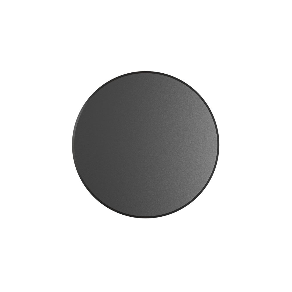 Mac Mini Wall Nero - Applique a led da muro 6W CCT Switch 2700K/3200K/4000K in alluminio, Luce murale a 360 Gradi - Beneito & Faure