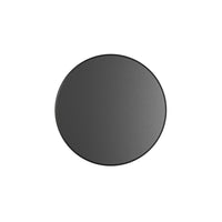 Mac Mini Wall Nero - Applique a led da muro 6W CCT Switch 2700K/3200K/4000K in alluminio, Luce murale a 360 Gradi - Beneito & Faure