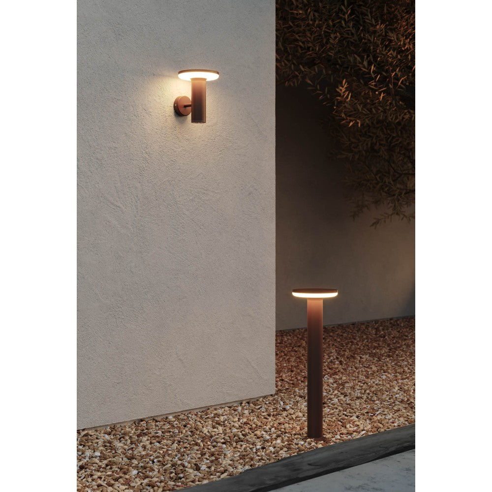 Mac Wall Base Bianco - Applique a led da muro 12W CCT Switch 2700K/3200K/4000K, Lampada da muro in alluminio - Beneito & Faure