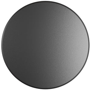 Mac Wall XL Nero - Applique a led da muro 20W CCT Switch 2700K/3200K/4000K in alluminio, Luce murale a 360 Gradi - Beneito & Faure