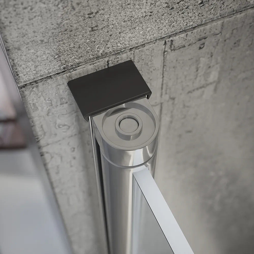 Parete sopravasca girevole 100 cm vetro trasparente | Macao