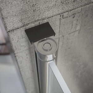 Parete sopravasca girevole 80 cm vetro trasparente | Macao