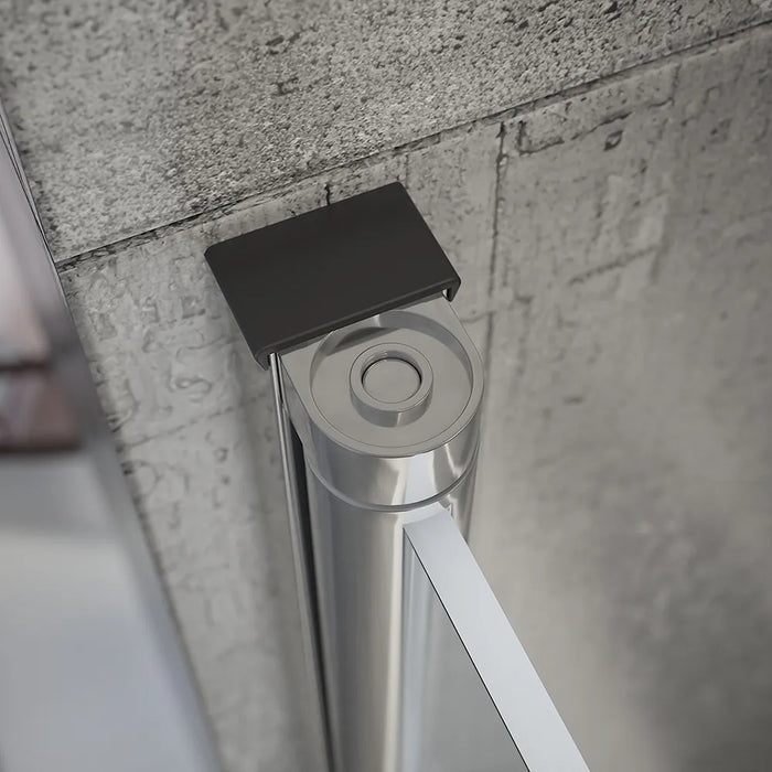 Parete sopravasca girevole 80 cm vetro trasparente | Macao