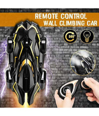 Trade Shop - Macchina Auto Rc Giocattolo Arrampicata Su Parete Antigravità Telecomando Q-wj04 -
