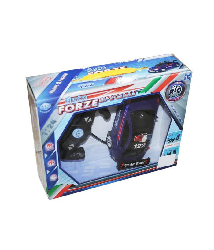 Macchina Carabinieri 112 Telecomandata 1:24 Auto Luci Girevole Gioco Bambini         