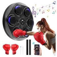 Trade Shop - Macchina Da Boxe Con Musica Da Parete Led Bluetooth Esercizio Per Adulti Bambini         