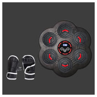 Trade Shop - Macchina Da Boxe Intelligente Bersaglio Da Parete Elettronico Allenatore Per Uomo Donna         