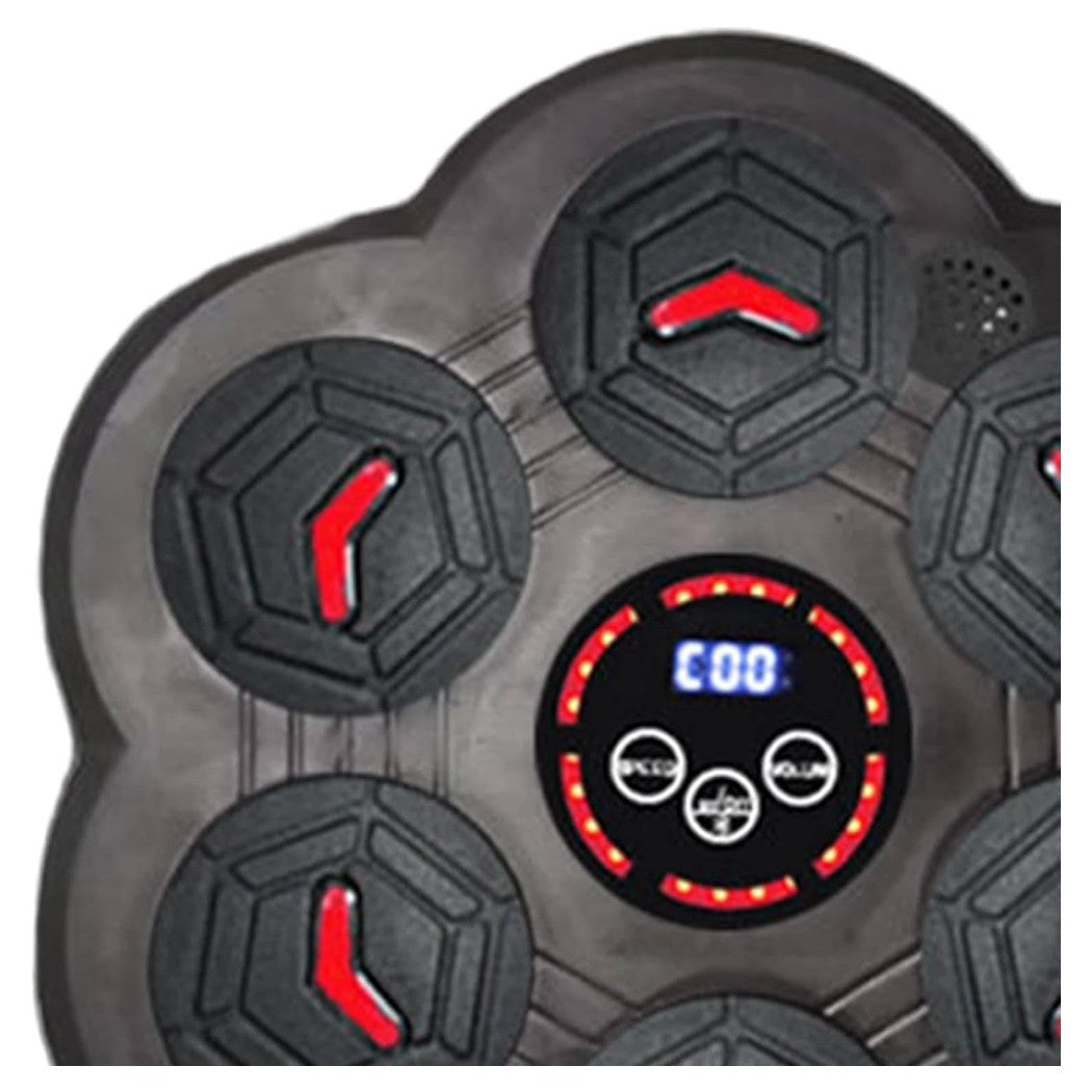 Trade Shop - Macchina Da Boxe Intelligente Bersaglio Da Parete Elettronico Allenatore Per Uomo Donna         