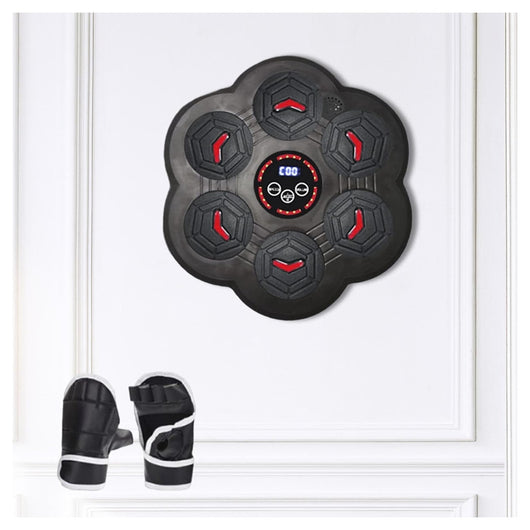 Trade Shop - Macchina Da Boxe Intelligente Bersaglio Da Parete Elettronico Allenatore Per Uomo Donna         