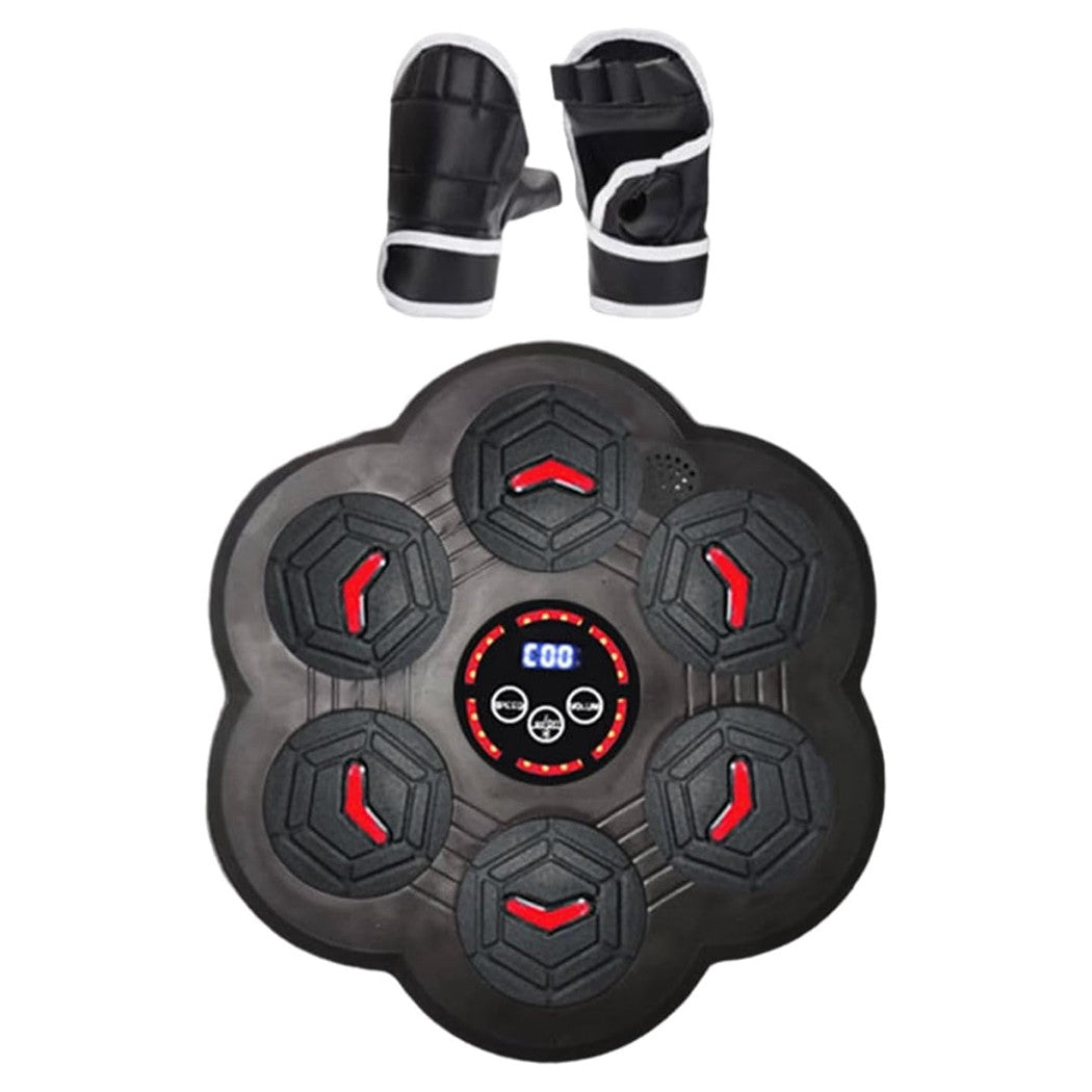 Trade Shop - Macchina Da Boxe Intelligente Bersaglio Da Parete Elettronico Allenatore Per Uomo Donna         