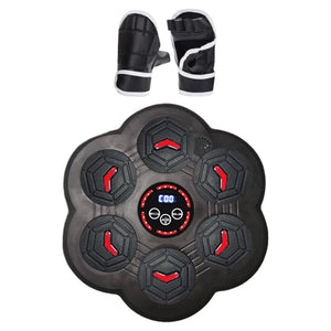 Trade Shop - Macchina Da Boxe Intelligente Bersaglio Da Parete Elettronico Allenatore Per Uomo Donna         