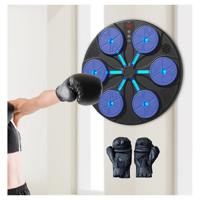 Trade Shop - Macchina Da Boxe Musicale Da Parete Kickboxing Esercizio Attrezzatura Da Allenamento         